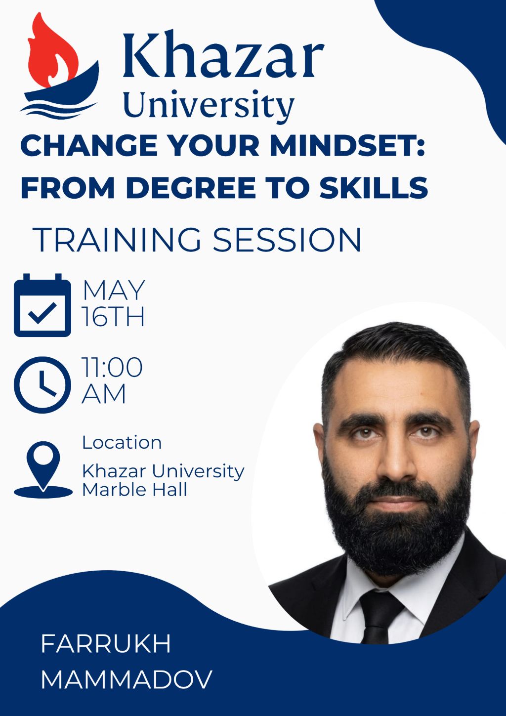 Invitation to Training Session – “Change Your Mindset: From Degree to Skills”